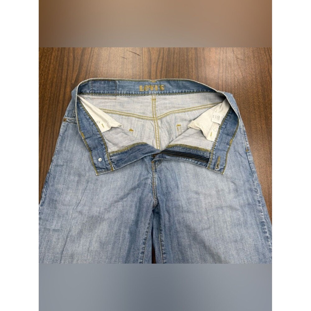 Levi's Light Blue Denim Men's Baggy Shorts Size 34 - Picture 4 of 12
